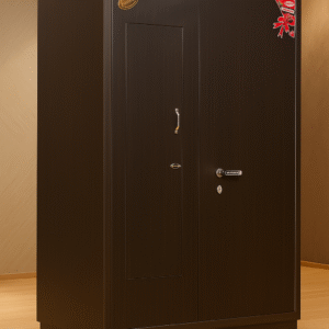 Everking Dark Walnut Premium Almirah