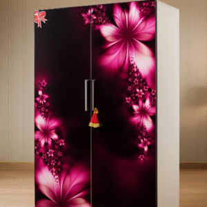 Everking Floral Print Designer Almirah